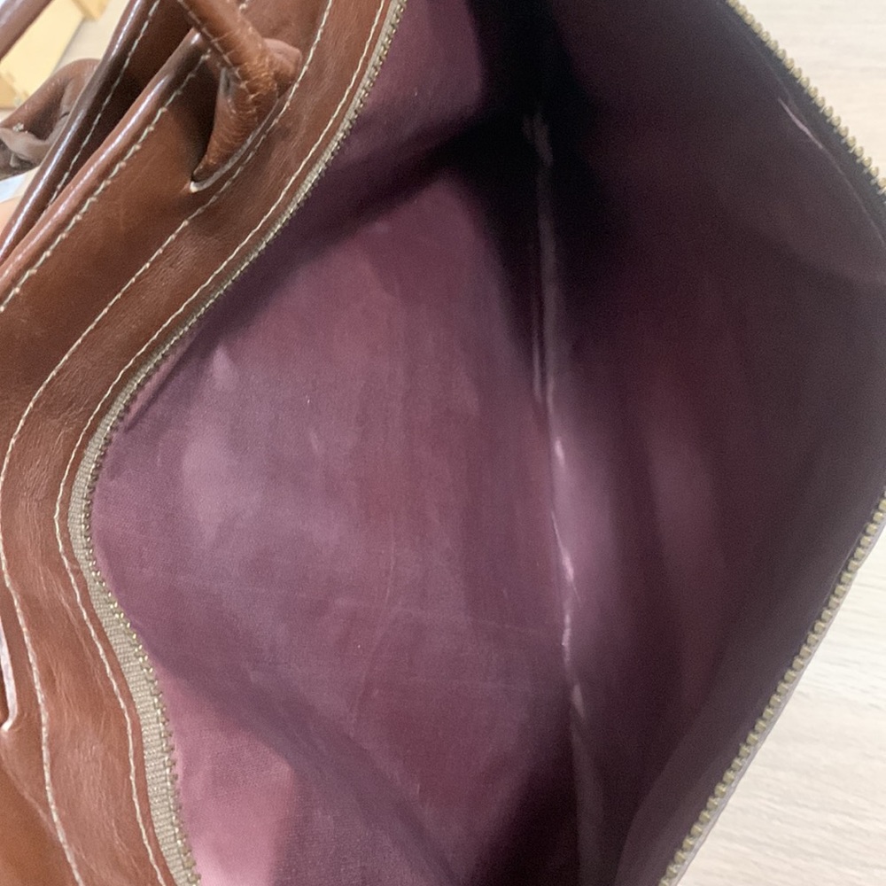 Vintage Leather Briefcase - Picture 6 of 9